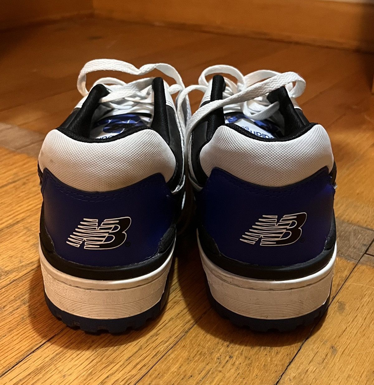 New Balance New Balance 550 White Royal Black Size US 10 / EU 43 - 3 Thumbnail
