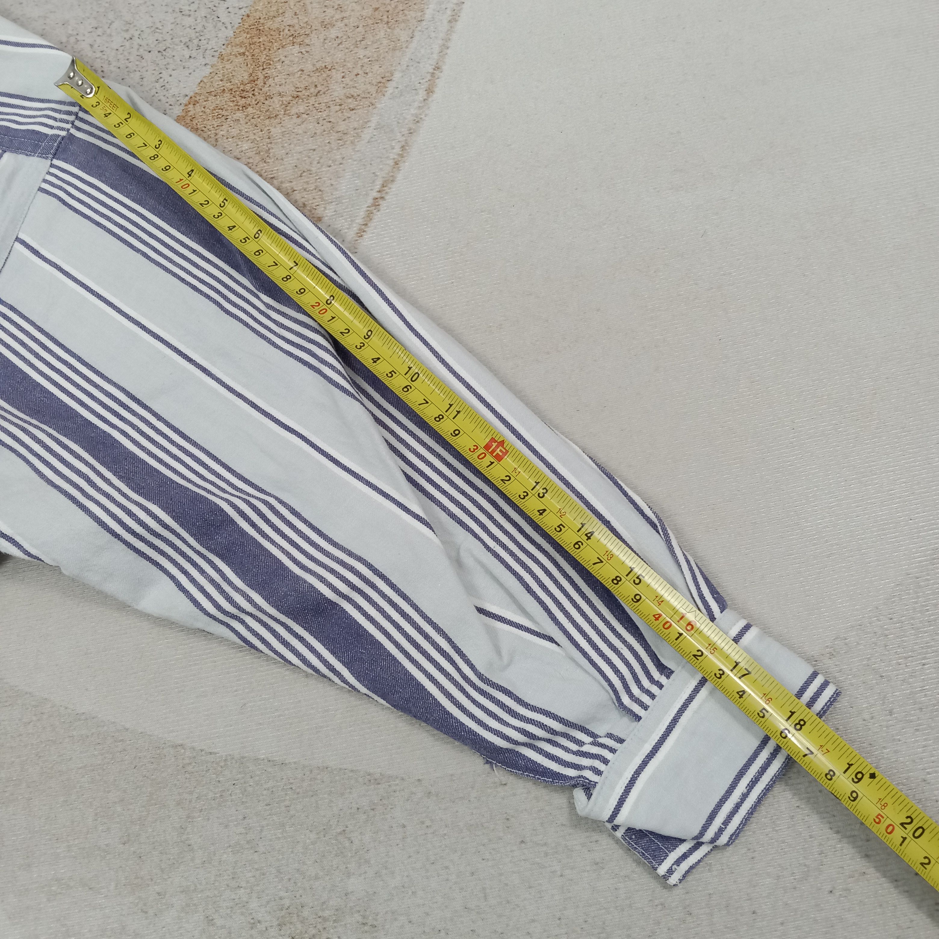 Comme des Garcons Comme Des Garcons 90's Stripes Dress Shirt C268N5 Size M / US 6-8 / IT 42-44 - 10 Thumbnail