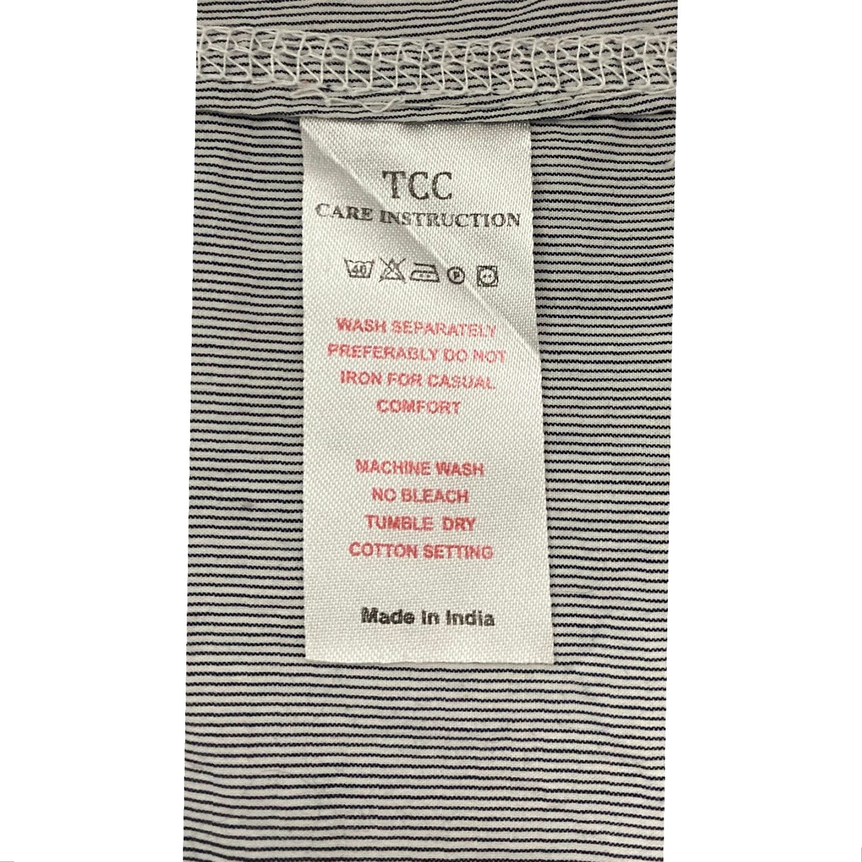 Vintage Tom Crew Club Mens Large Striped Long Sleeve Button-Down Shirt Expedition Patch Size US L / EU 52-54 / 3 - 5 Thumbnail