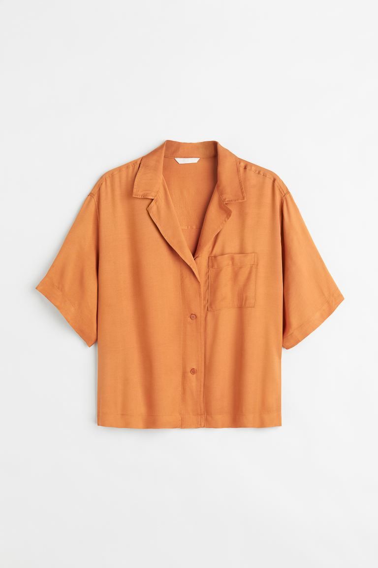 Song For The Mute o1mle1224 Button Up Shirt in Orange Size US M / EU 48-50 / 2 - 1 Thumbnail
