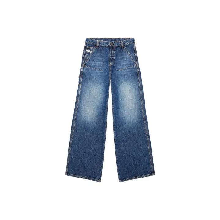 Diesel Diesel FW23 D-SIRE Loose Wide Leg Jeans 0079 Size US 26 / EU 42 - 1 Thumbnail