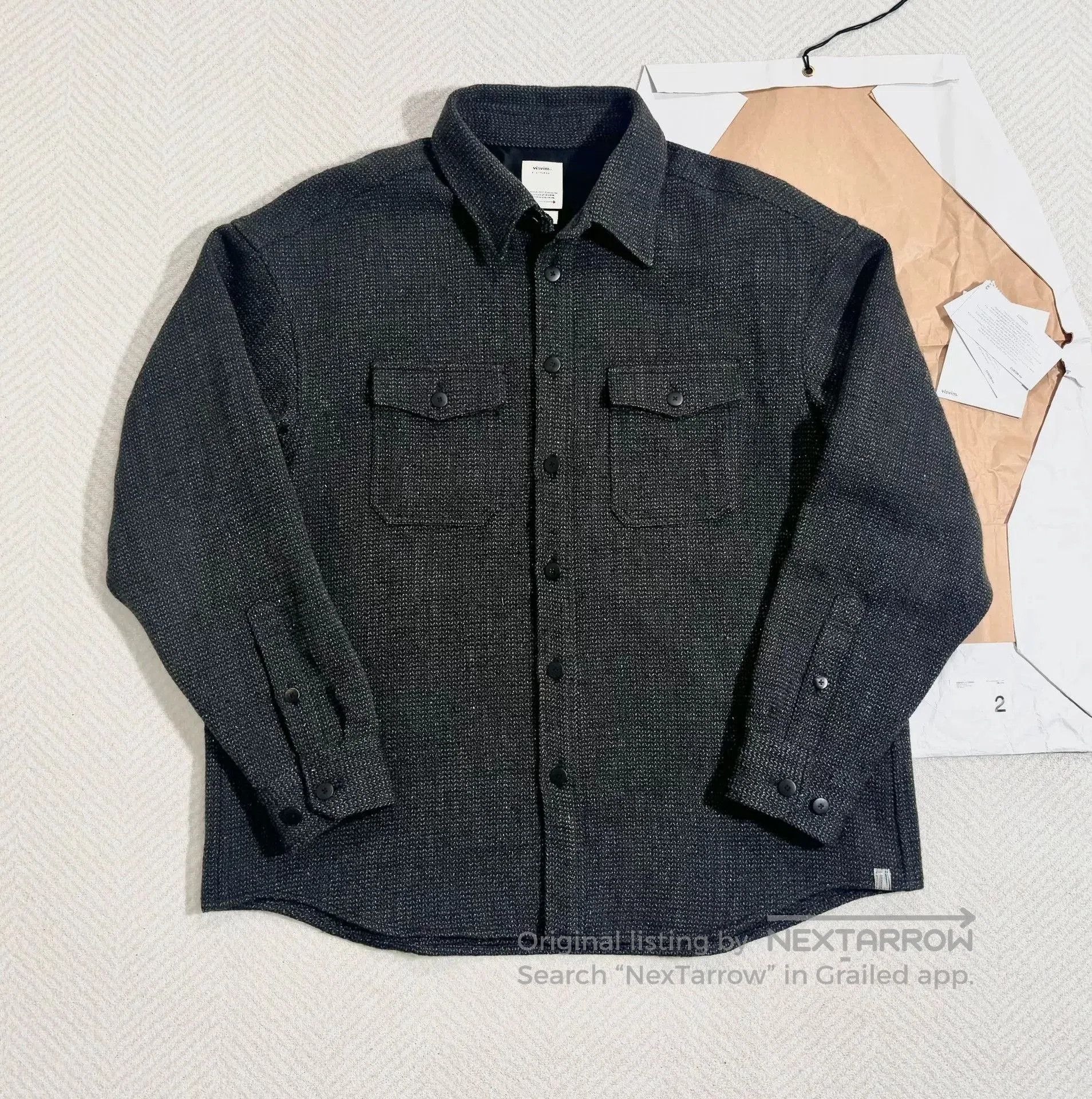 Visvim visvim lumber t black shirt jacket. Size US M / EU 48-50 / 2 - 1 Thumbnail
