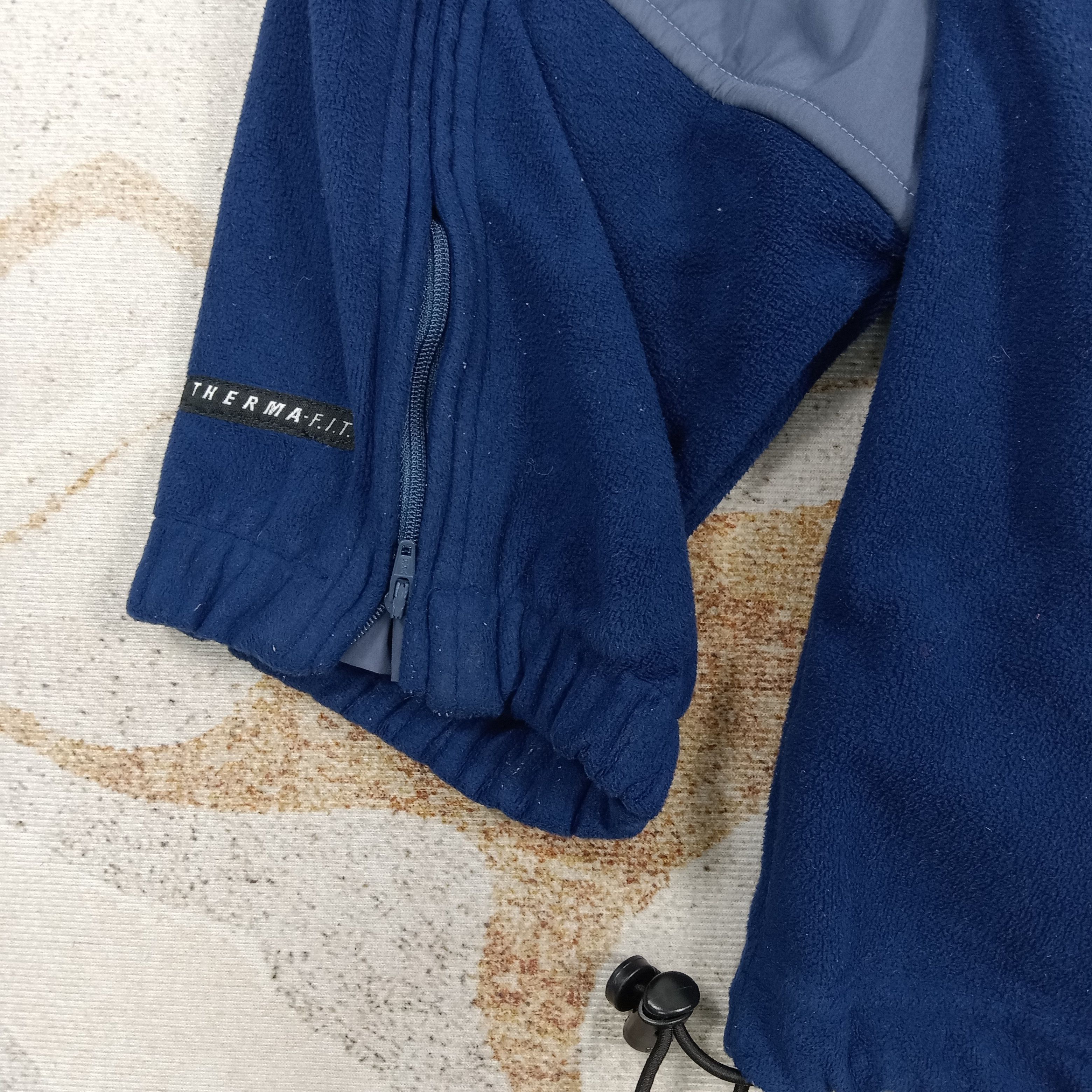 Nike 90's Nike Court American Inner Fleece Jacket C287N33 Size US L / EU 52-54 / 3 - 3 Thumbnail