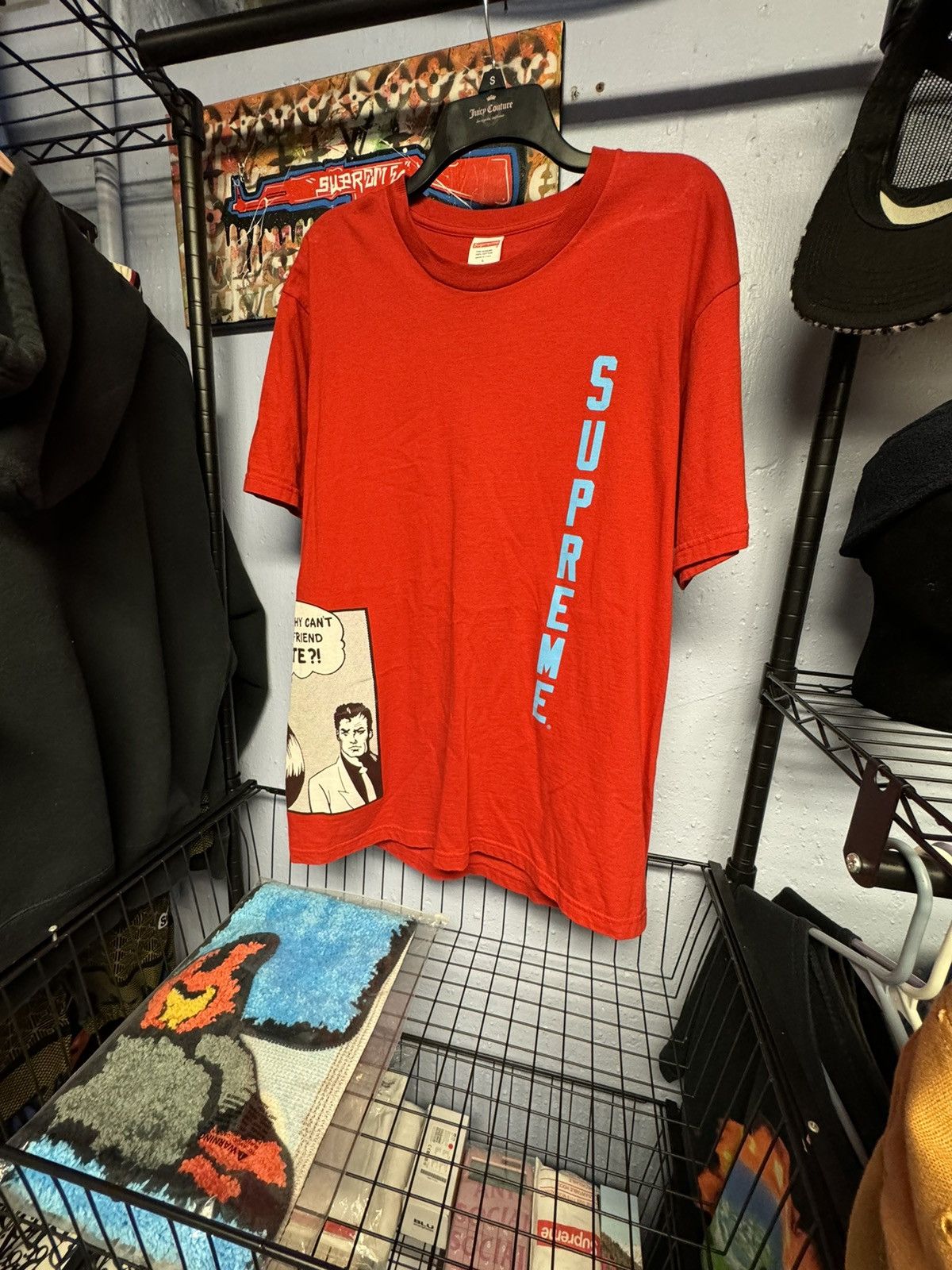 Supreme Thrasher Boyfriend Tee Red Large