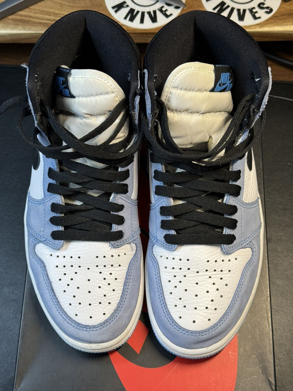 Jordan Brand × Nike Jordan 1 High - University Blue - 8.5 — Good Condition Size US 8.5 / EU 41-42 - 3 Thumbnail