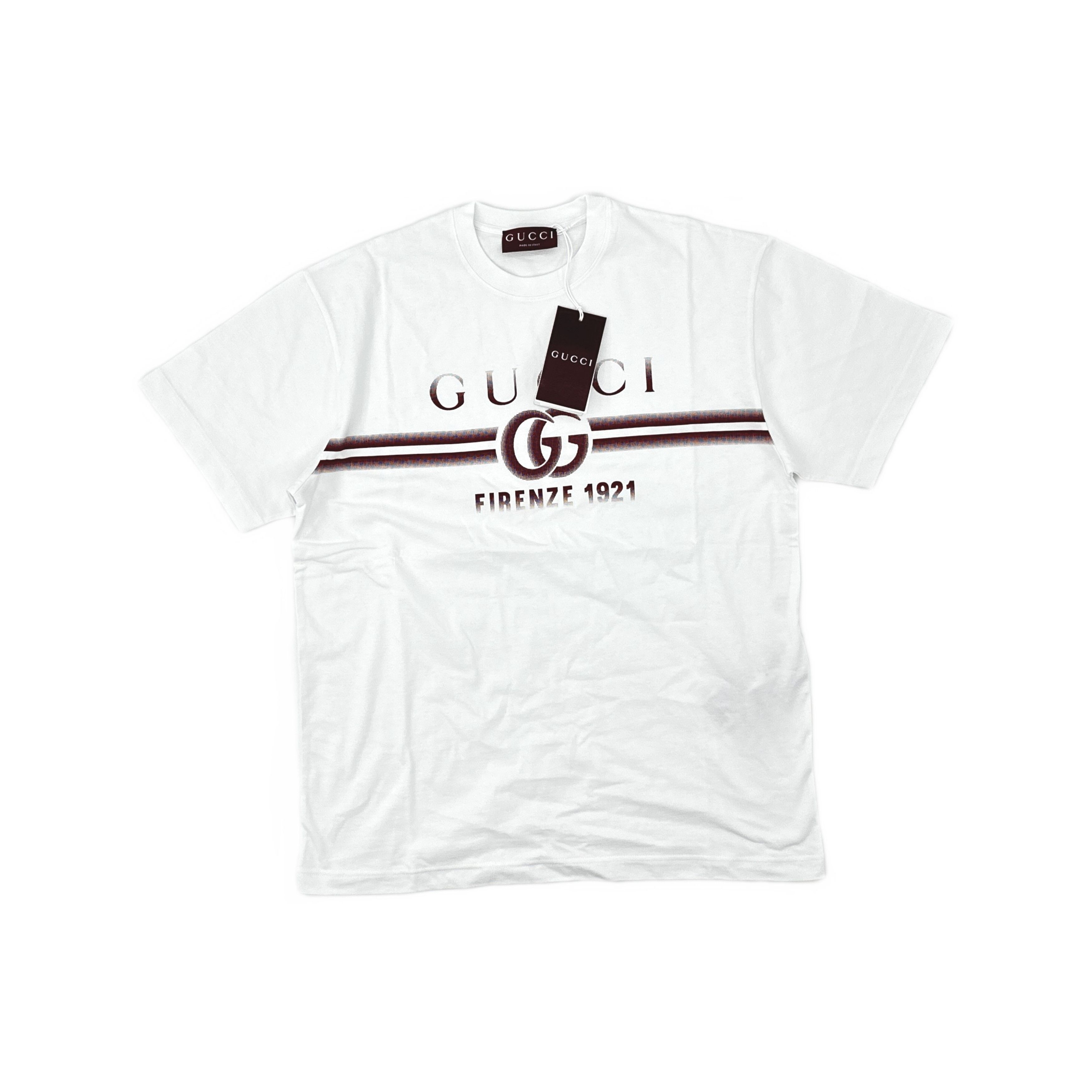 Gucci Gucci Logo Print T-Shirt Size M Size US M / EU 48-50 / 2 - 1 Thumbnail