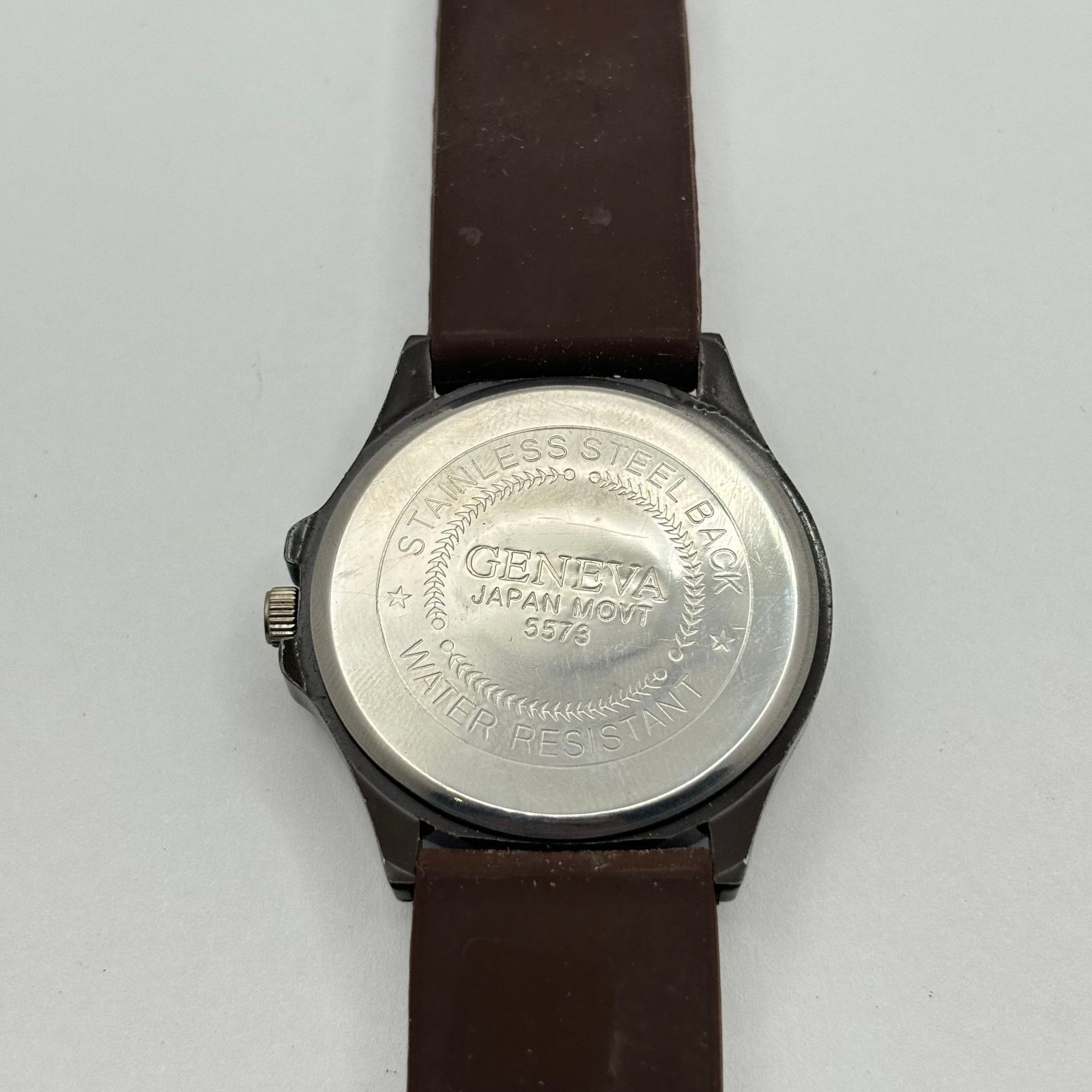 Other Silver & Brown Crystal Men's Watch Size ONE SIZE - 4 Thumbnail