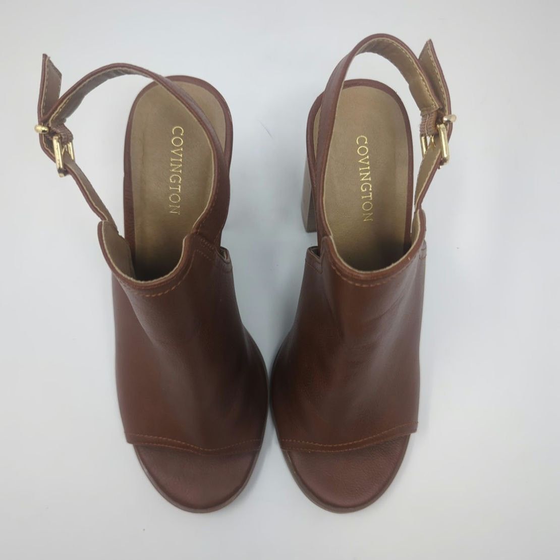 Covington Covington Khloe Stacked Block Heel Sandal Womens Size 7.5 Size US 7.5 / IT 37.5 - 4 Thumbnail
