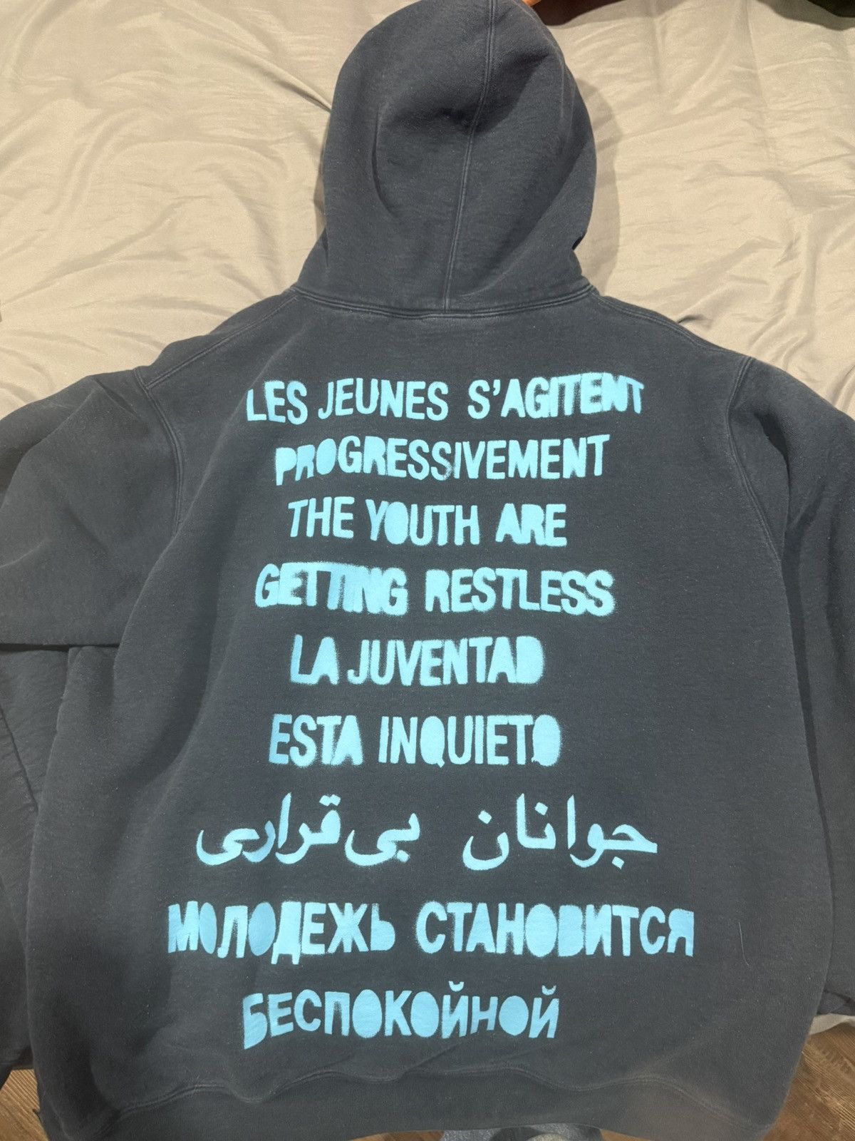 Supreme　Restless Youth Hooded Sweat Supreme Restless Youth Hooded Sweatshirt Fuchsia - SS20 - US