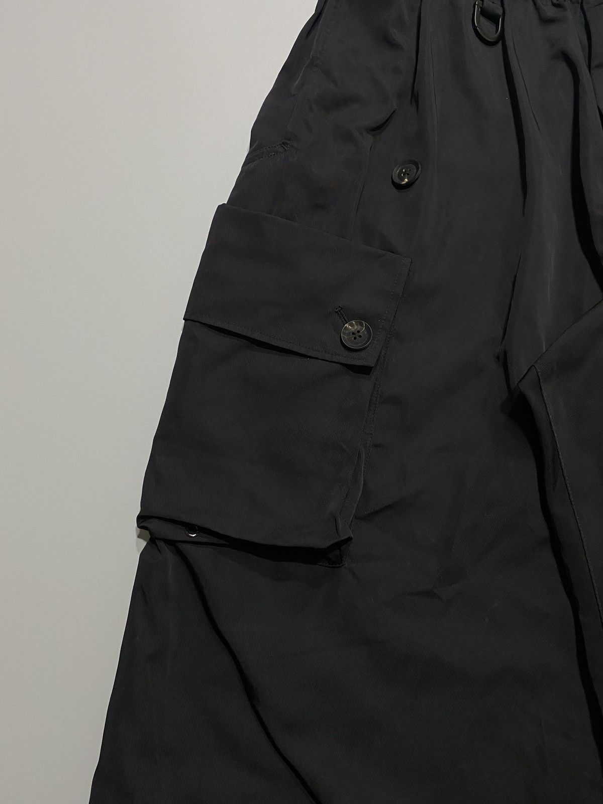 Yohji Yamamoto Y-3 Nylon Twill Cuffed Pants Size US 34 / EU 50 - 8 Thumbnail