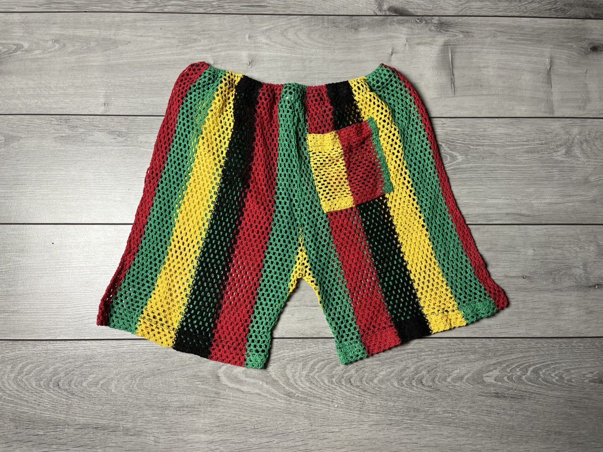Band Tees Vintage Shorts Bob Marley rastaman y2k size Medium Size US 32 / EU 48 - 4 Thumbnail