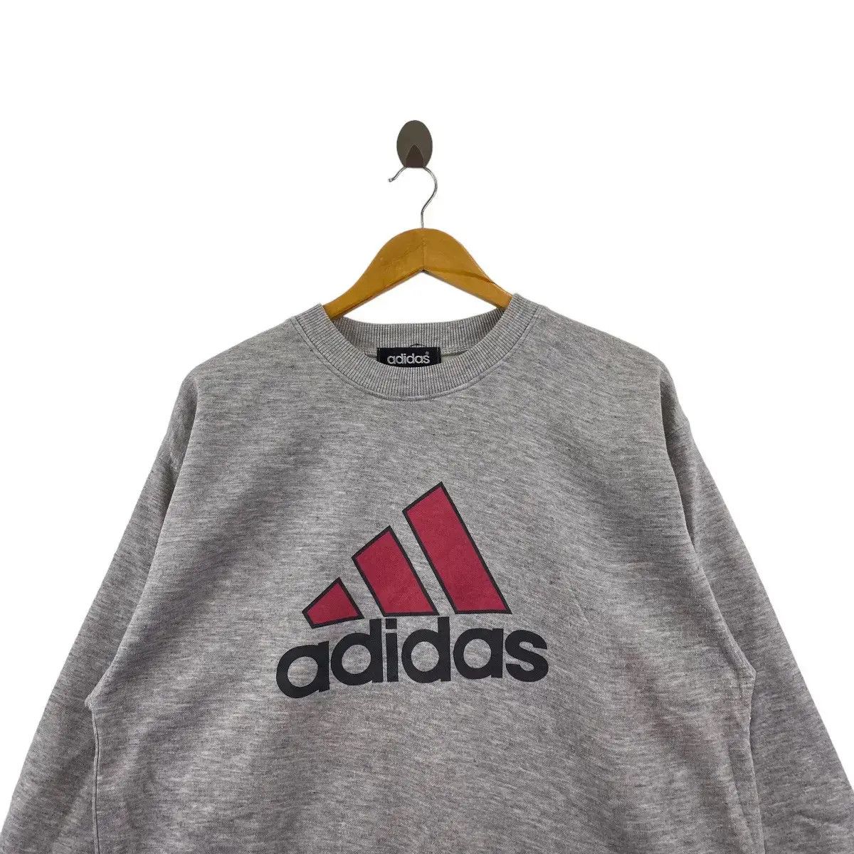 Adidas Vintage 90’ ADIDAS EQUIPMENT Printed Logo Baggy Sweatshirt Size L / US 10 / IT 46 - 2 Thumbnail