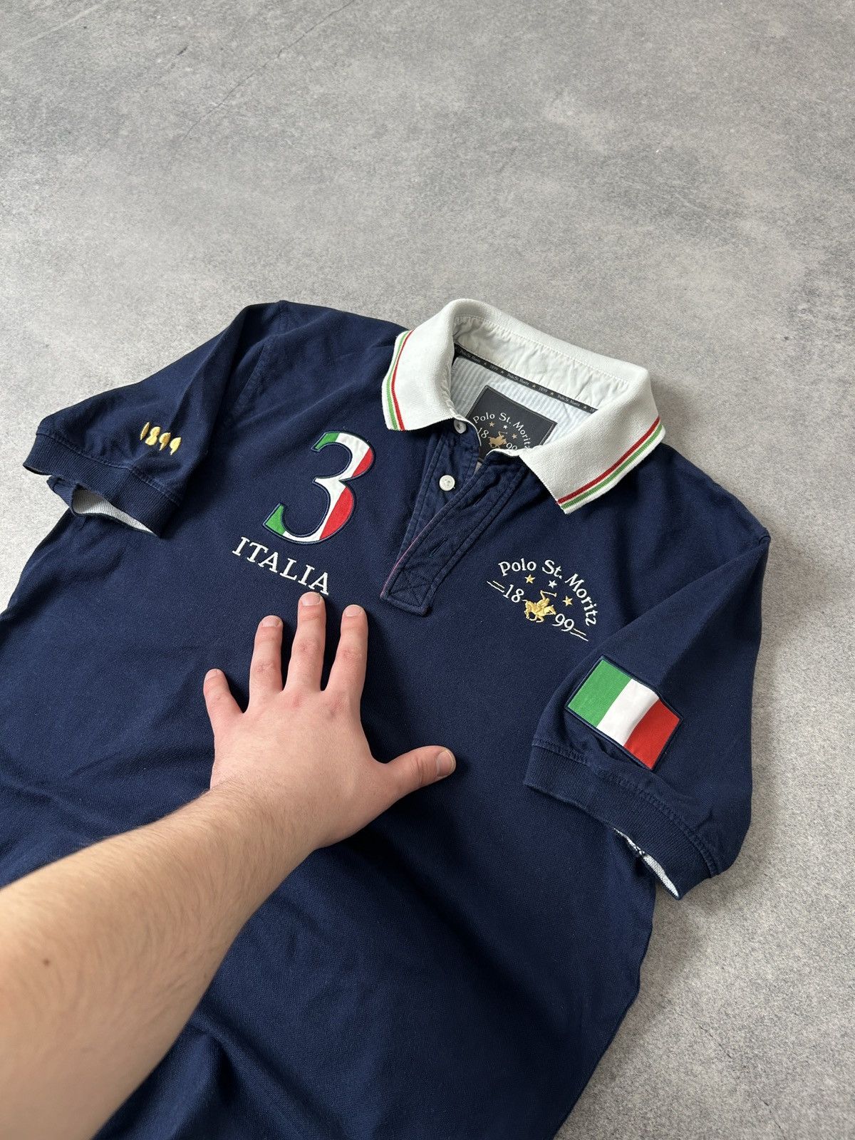 Polo Ralph Lauren Polo St Mortiz Italia luxury mens size S Size US M / EU 48-50 / 2 - 3 Thumbnail