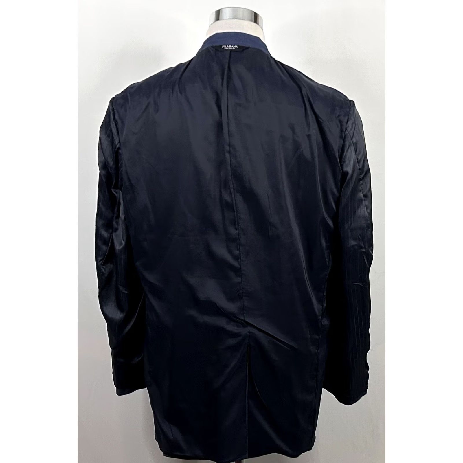 Jos. A. Bank Jos A Bank Sport Coat 46L Regal Fit 100% Wool Blue Two-Button Lined Vented Mens Regular Jacket Coat Size US XS / EU 42 / 0 - 8 Thumbnail