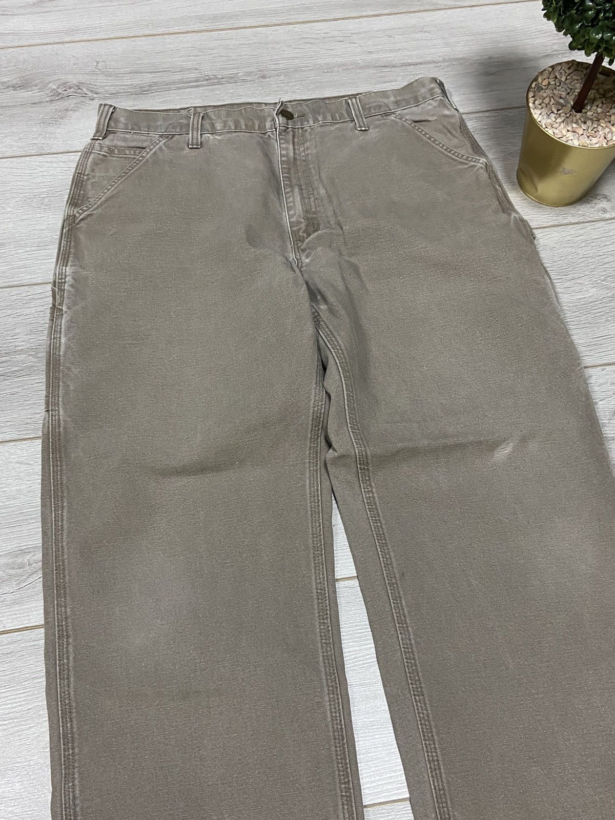 Carhartt Carhartt vintage work cargo pants distressed Size US 34 / EU 50 - 4 Thumbnail
