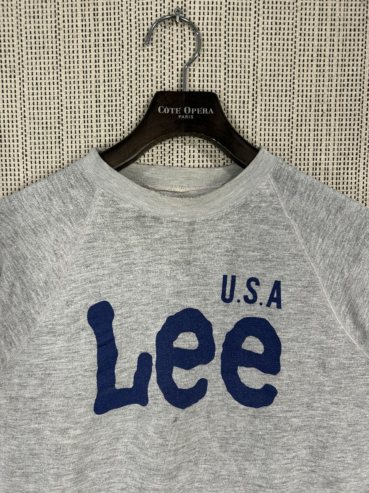 Lee Vintage lee sweatshirt pullover crewneck distressed Size US S / EU 44-46 / 1 - 4 Thumbnail