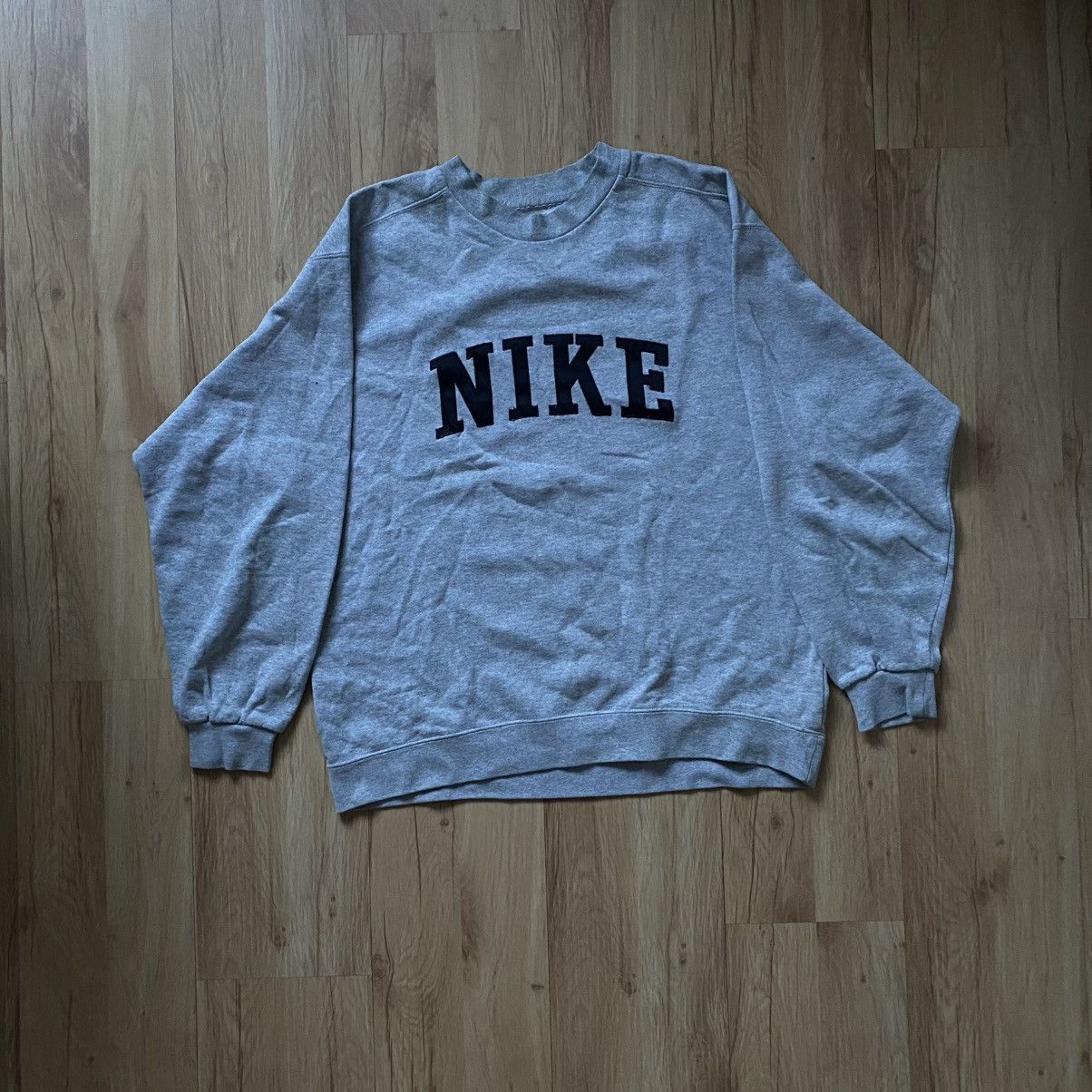 Nike Vintage 90s Nike big logo crewneck Size US XL / EU 56 / 4 - 1 Thumbnail