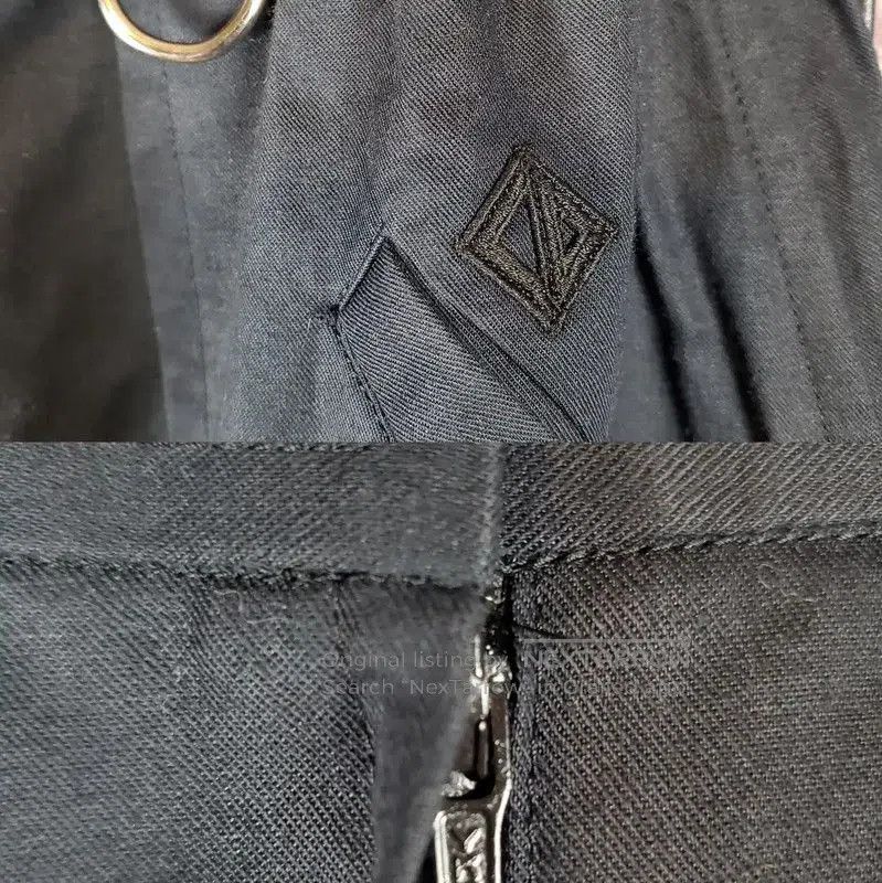 Dior Dior Black Summer Embroidered Skirt . Size 23" - 6 Thumbnail
