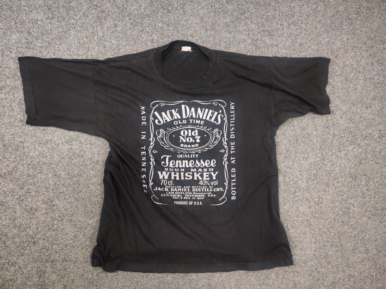 Vintage Vintage 80's Jack Daniels T Shirt USA Screen Stars Tee Size US M / EU 48-50 / 2 - 7 Thumbnail