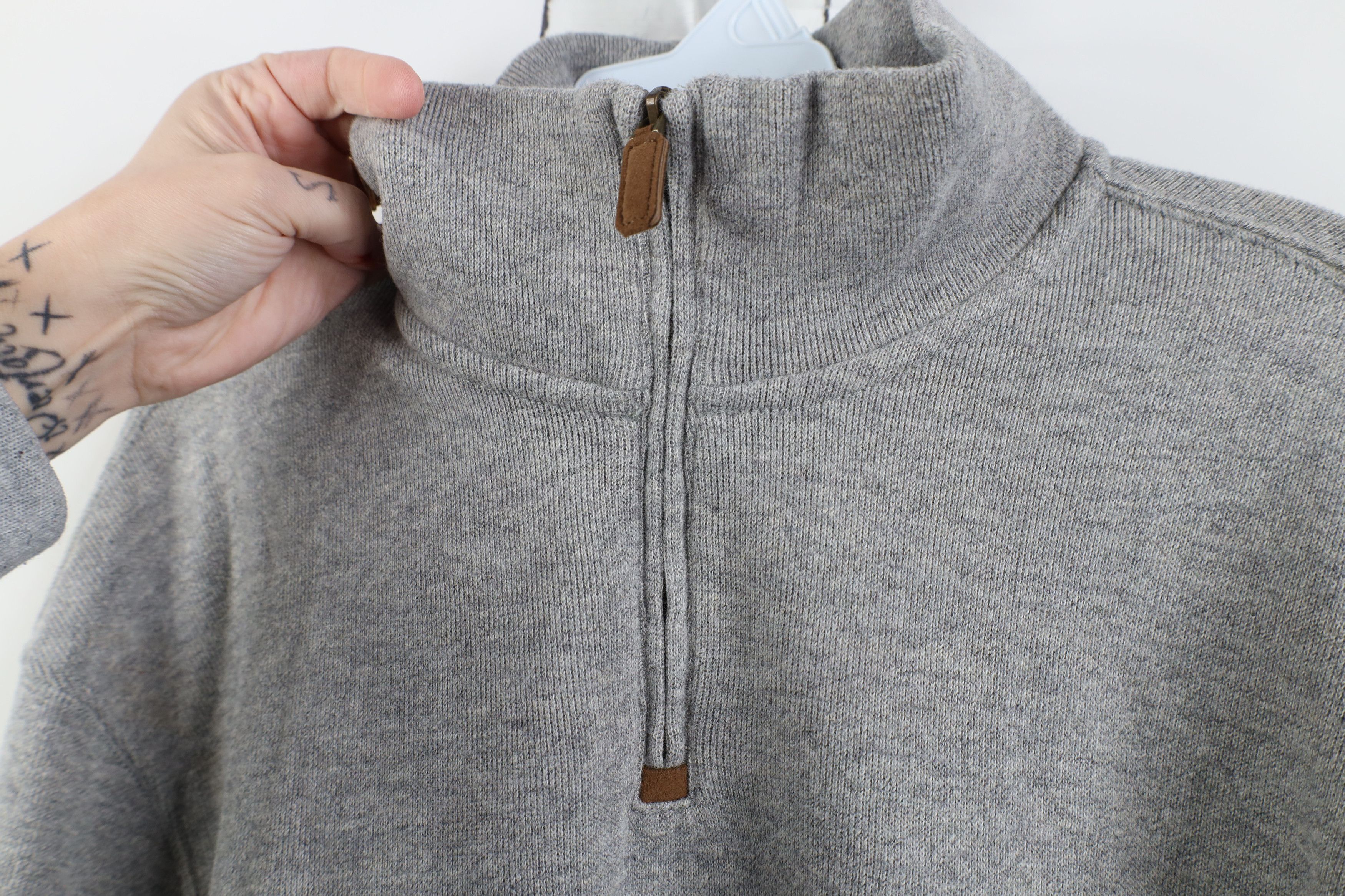 Ralph Lauren Deadstock Vintage Y2K Ralph Lauren Knit 1/4 Half Zip Sweater Size US XXL / EU 58 / 5 - 8 Thumbnail