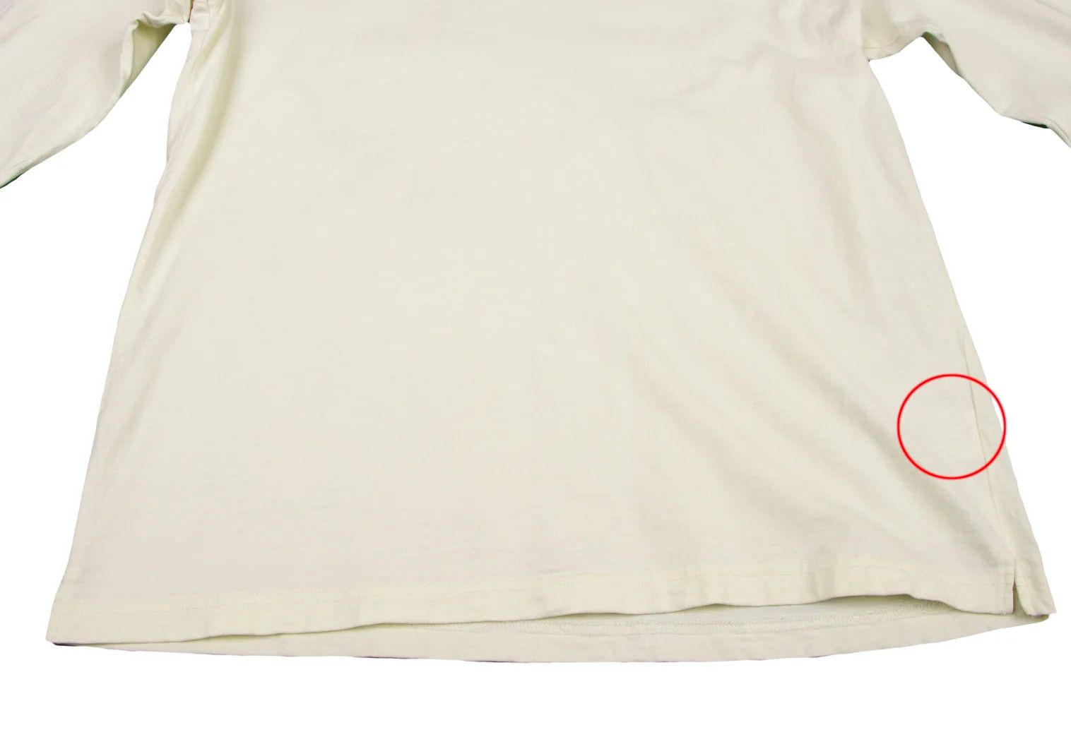 Issey Miyake Triple Stitch Cut Sew in Off White L Size US L / EU 52-54 / 3 - 7 Thumbnail