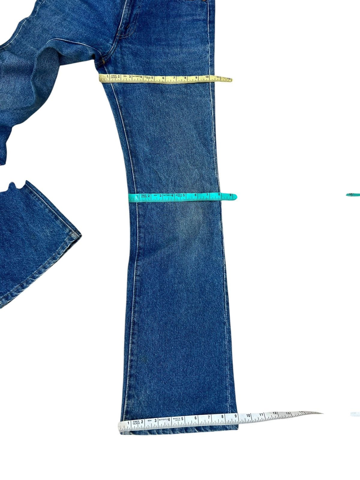 Levi's Vintage 70s Levi’s 517 Talon 42 Mud Denim Flare Jeans Size US 29 - 3 Thumbnail