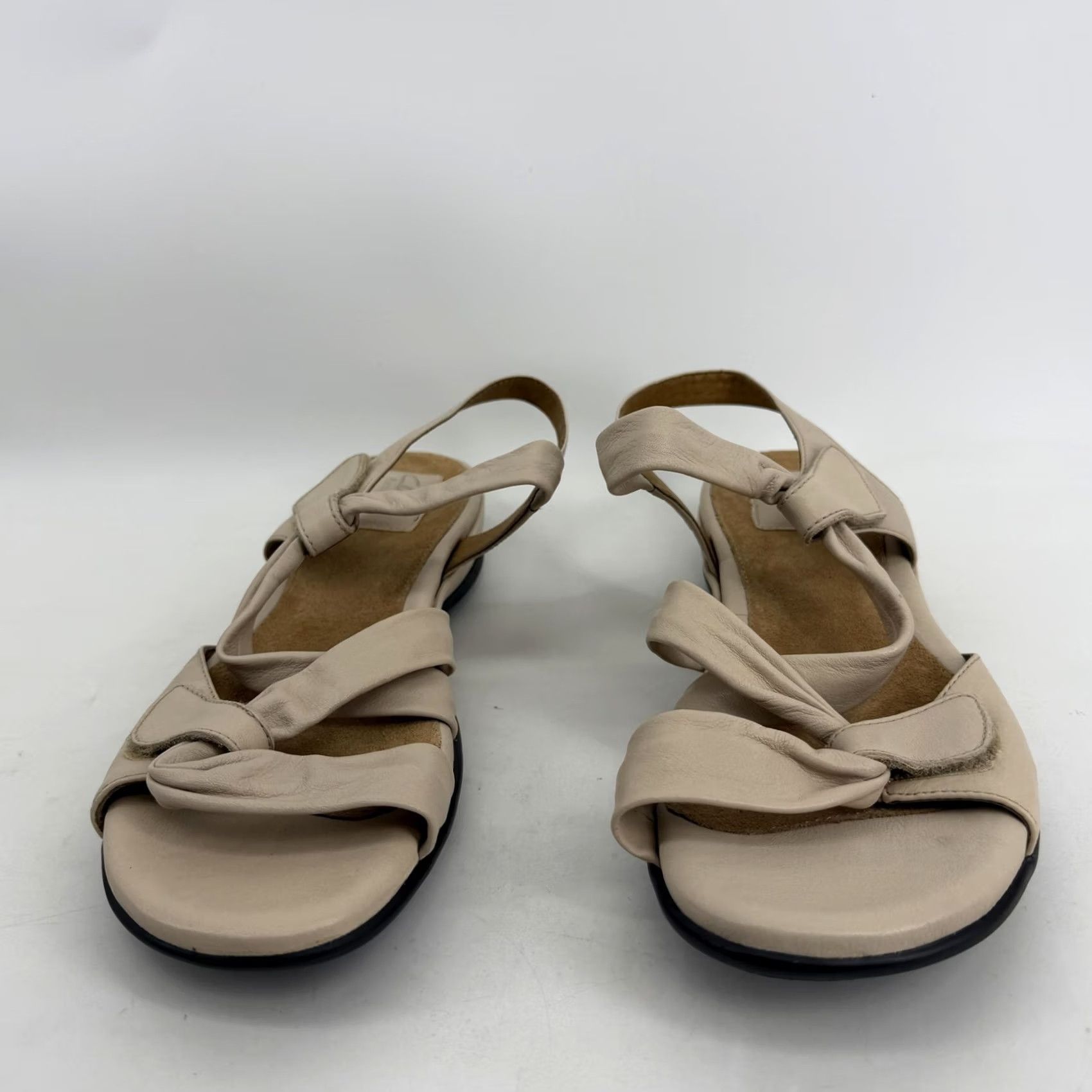 Clarks Clarks Artisan Sandals Womens Size 10W Beige Slingback Knot Wedge Comfort 87201 Size US 10 / IT 40 - 6 Thumbnail