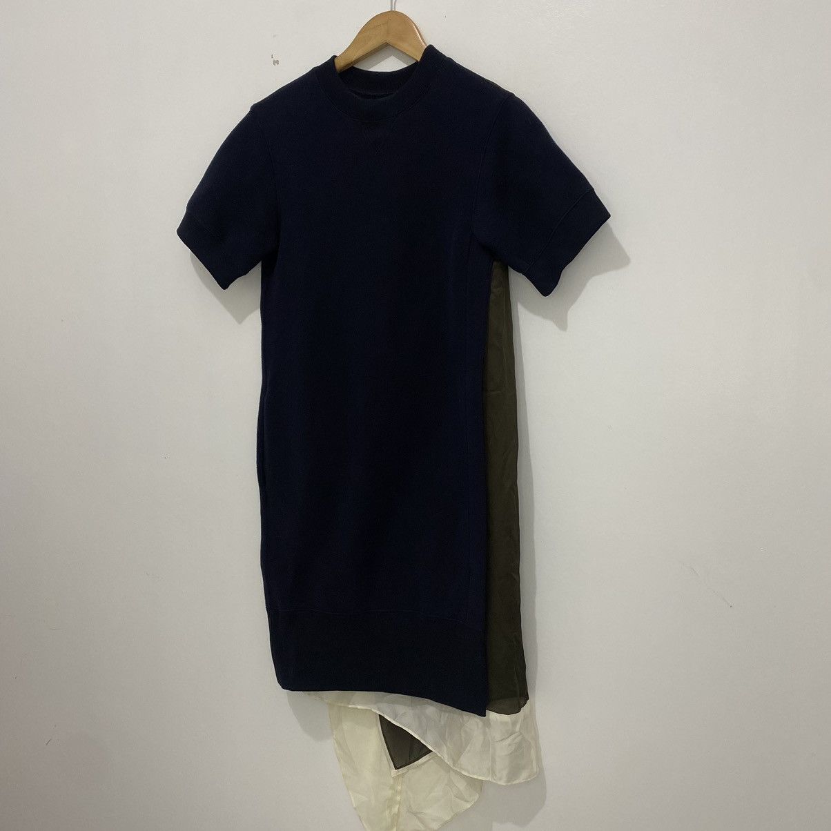 Sacai Sacai SS21 Chiffon & Sponge Sweat Dress Size S / US 4 / IT 40 - 2 Thumbnail