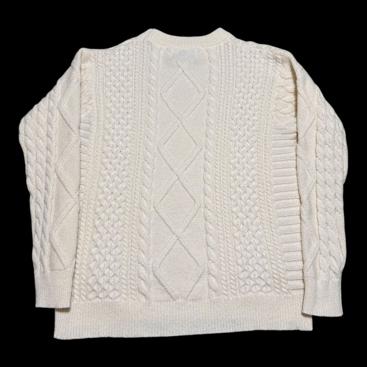 Other Aelfric Eden Knit White Crewneck Sweater Adult Large Size US L / EU 52-54 / 3 - 3 Thumbnail