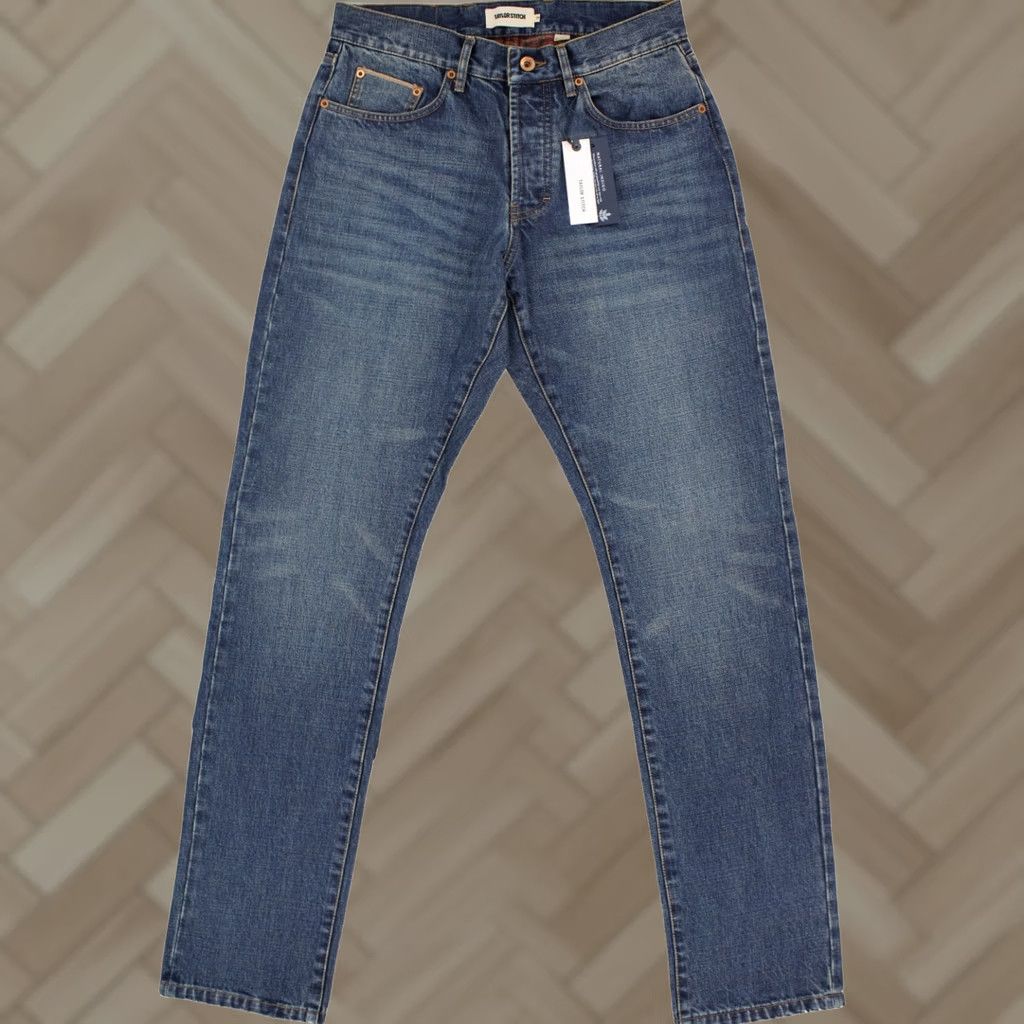 Taylor Stitch Taylor Stitch Democratic Brushed Back Jean Pants Organic Selvage Sawyer Wash 29 Mens Jeans Regular Sawyer Wash VINTAGE? Size US 29 - 1 Thumbnail