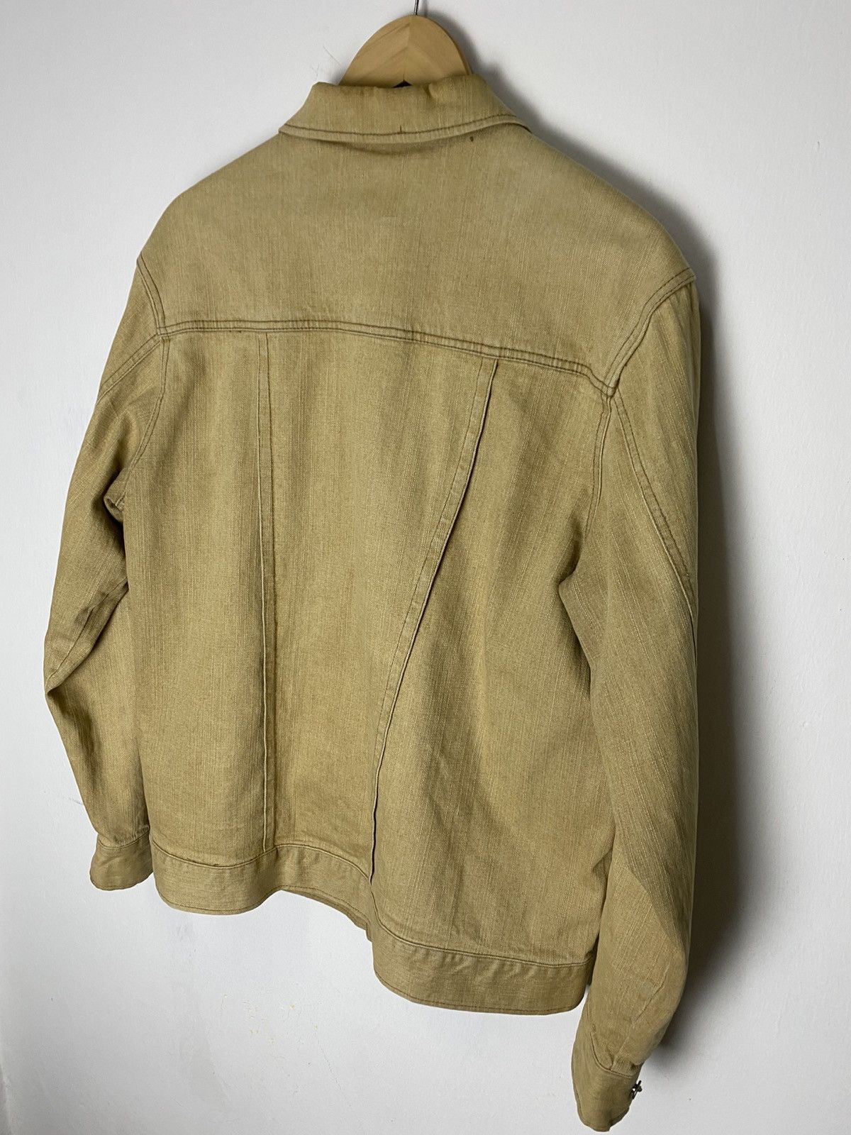 George George Denim Jacket Cream Iconic Size US L / EU 52-54 / 3 - 5 Thumbnail