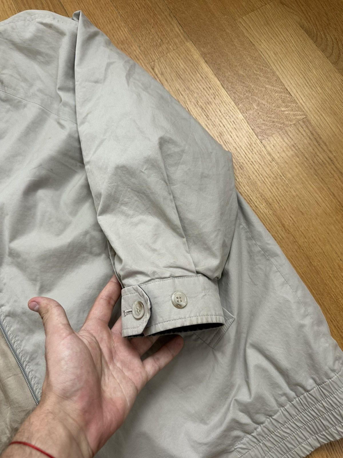 Vintage 90’s Burberry Jacket Big Inside Logo