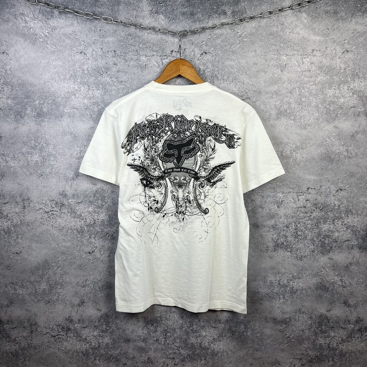 Affliction × Fox Racing Fox Affliction Style Vintage Tee Size US M / EU 48-50 / 2 - 2 Thumbnail