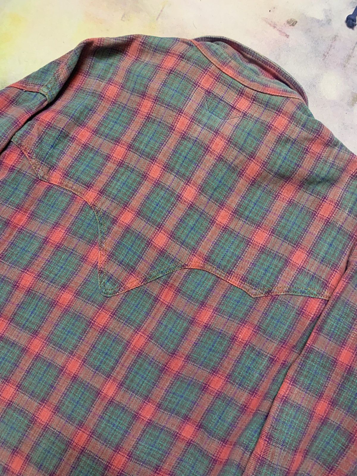 Denime Vintage DENIME Japan American Tradition Flannel Size US L / EU 52-54 / 3 - 6 Thumbnail