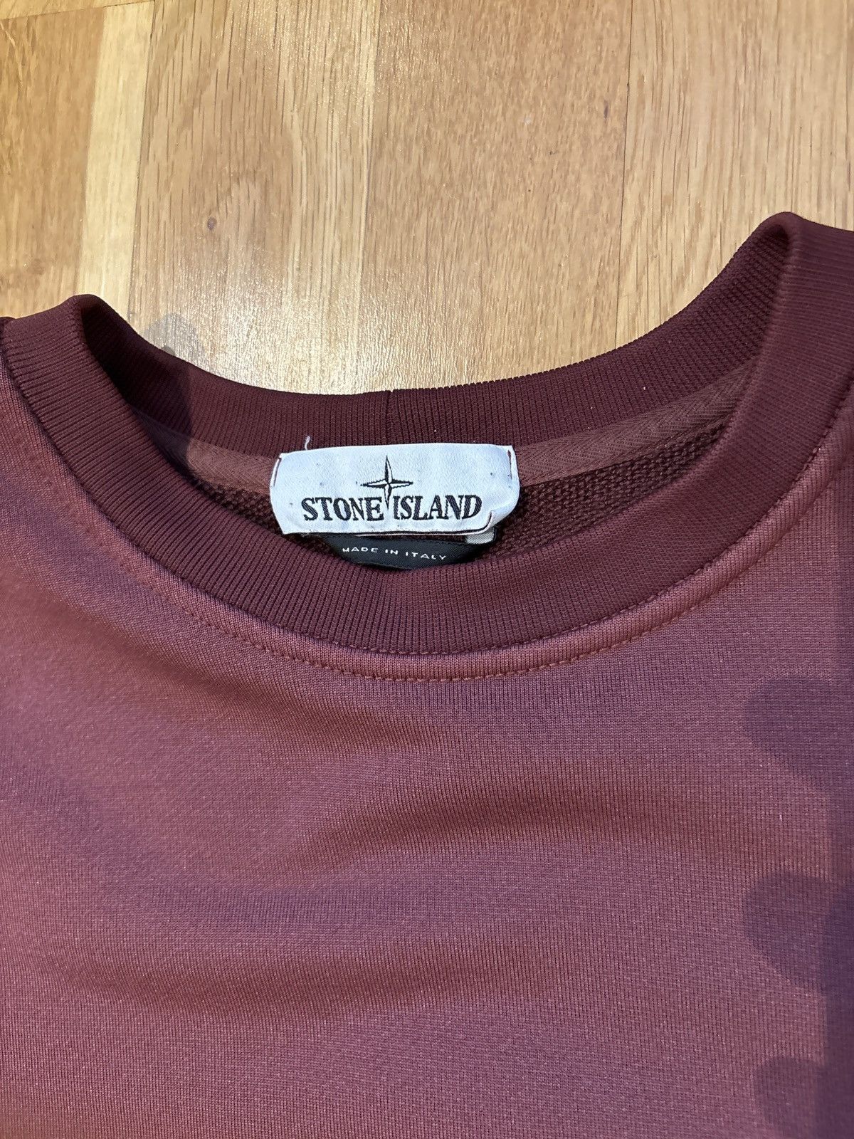 Stone Island Stone Island Burgundy Sweater Size US M / EU 48-50 / 2 - 3 Thumbnail