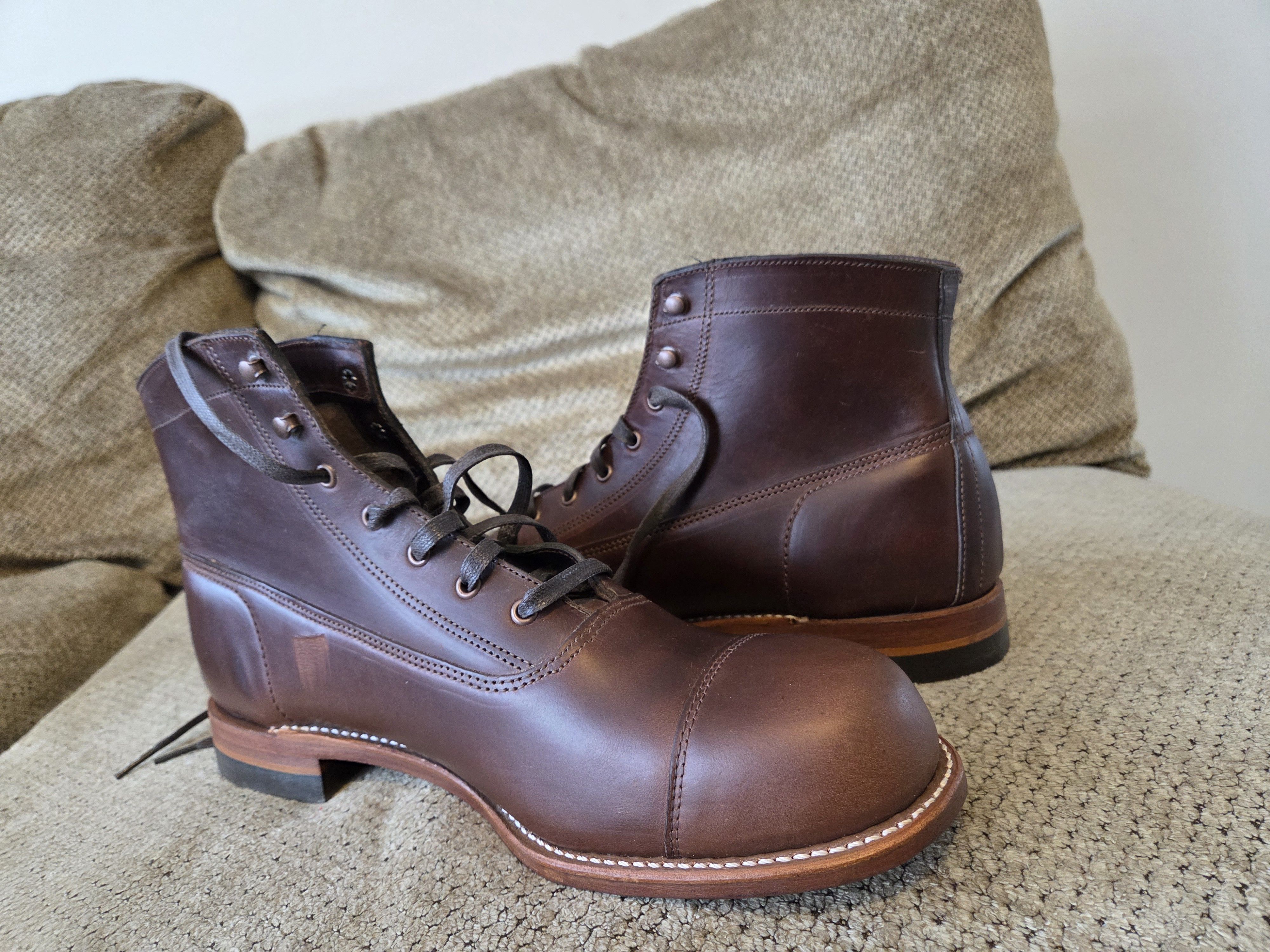 Wolverine Wolverine 1000 Mile Boots Brown Size 12 Brand New Size US 12 / EU 45 - 5 Thumbnail