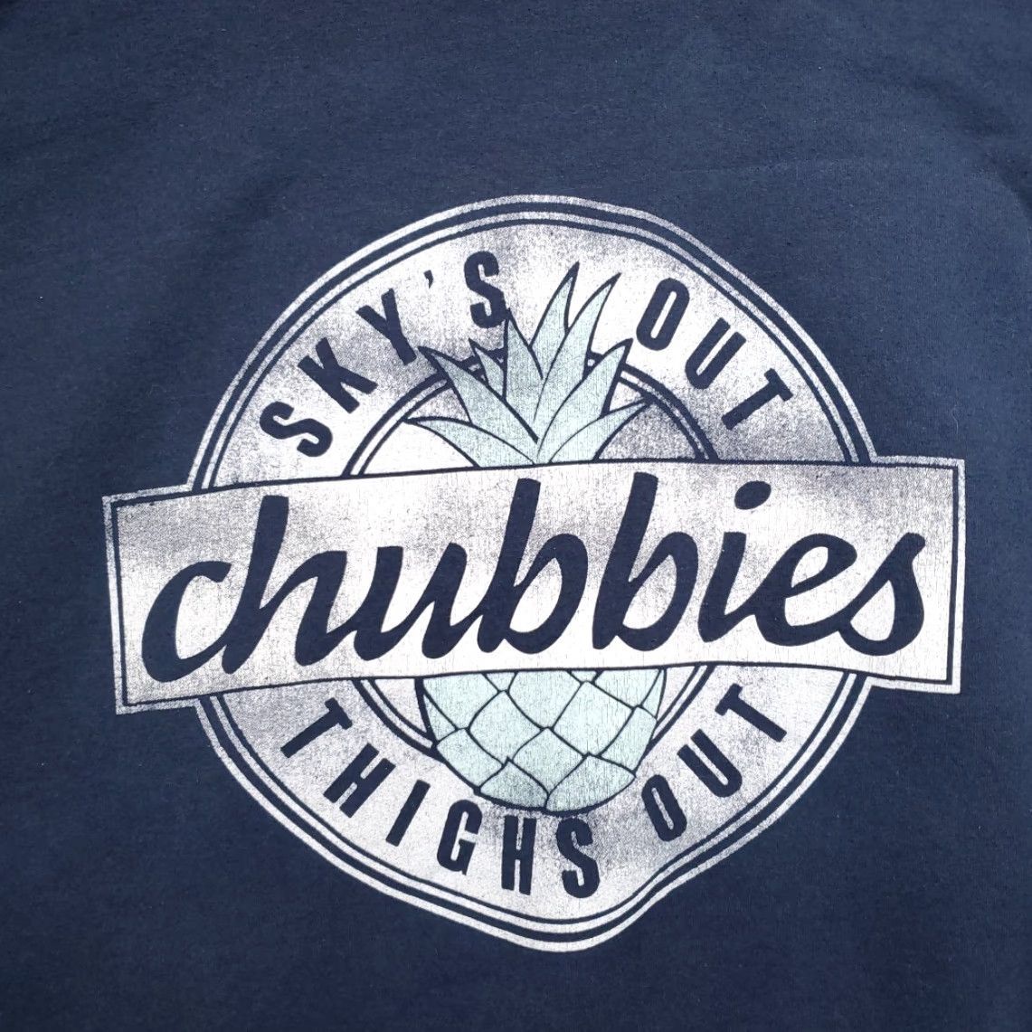 Chubbies Chubbies Sweatshirt Mens XL Navy Blue Crewneck Cotton Graphic Pullover Sweater Size US XL / EU 56 / 4 - 5 Thumbnail