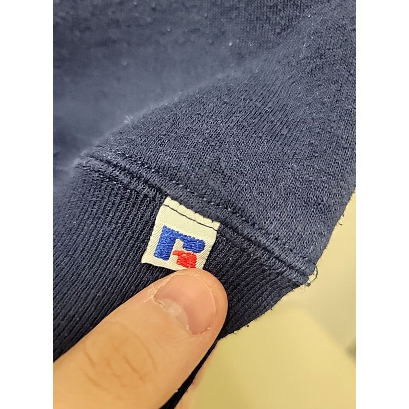 Russell Athletic VINTAGE Russell Athletic Sweatshirt Mens Medium Blue Pullover Crew Neck 90s Grunge Logo Size US M / EU 48-50 / 2 - 5 Thumbnail