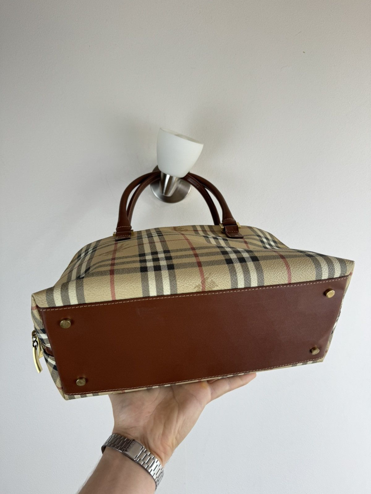 Burberry Leather shoulder bag Burberry original luxury casual item Size ONE SIZE - 4 Thumbnail
