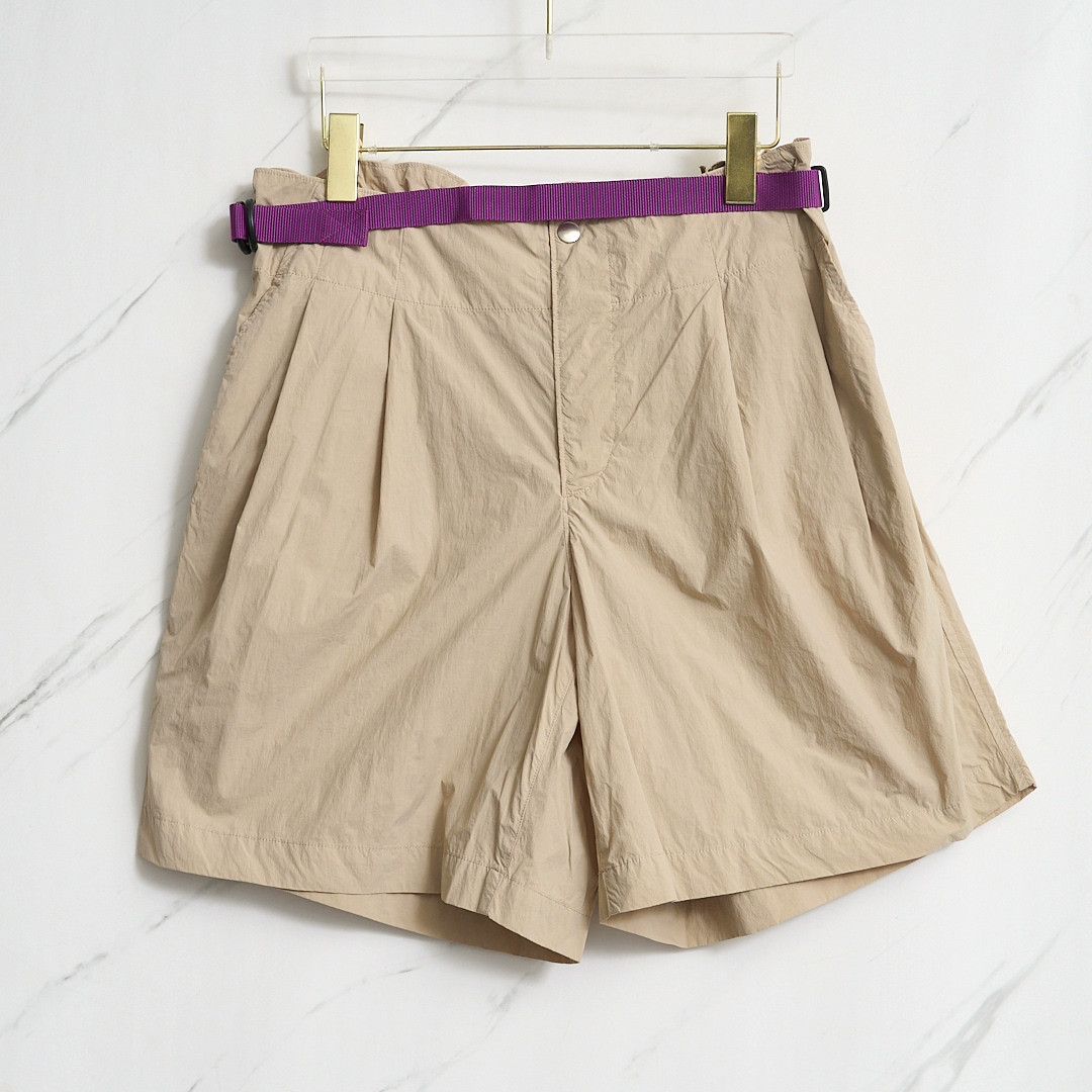 Kolor Kolor Men's Pleated Casual Shorts Size US 28 / EU 44 - 1 Thumbnail