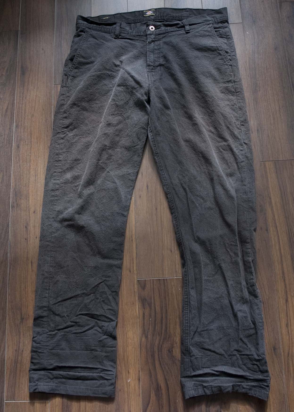 Dickies × Vintage Dickies Pants Dark Gray Fading Size 36x31 Size US 36 / EU 52 - 1 Thumbnail