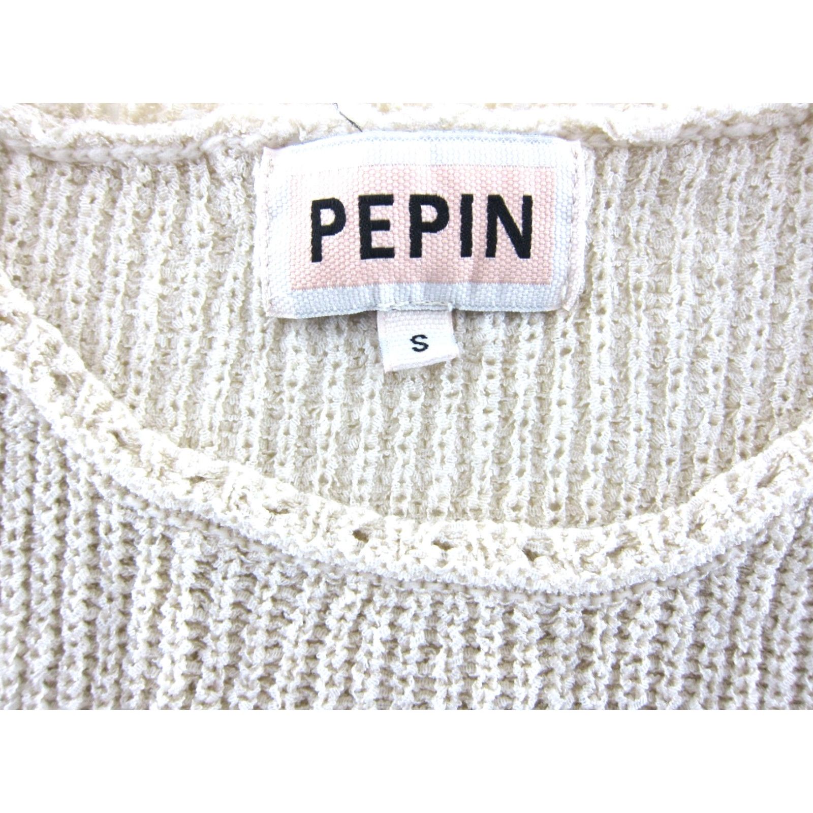 Anthropologie Pepin Ivory Knit Fringe Boho Festival Tank Vest S Shirt Womens Size S / US 4 / IT 40 - 3 Thumbnail