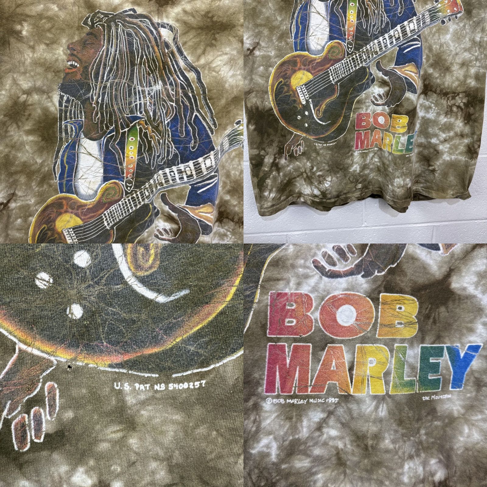 Delta VINTAGE Bob Marley T-Shirt Men Large Cotton Graphic Print 90s Reggae Music Hawaii Size US L / EU 52-54 / 3 - 8 Thumbnail
