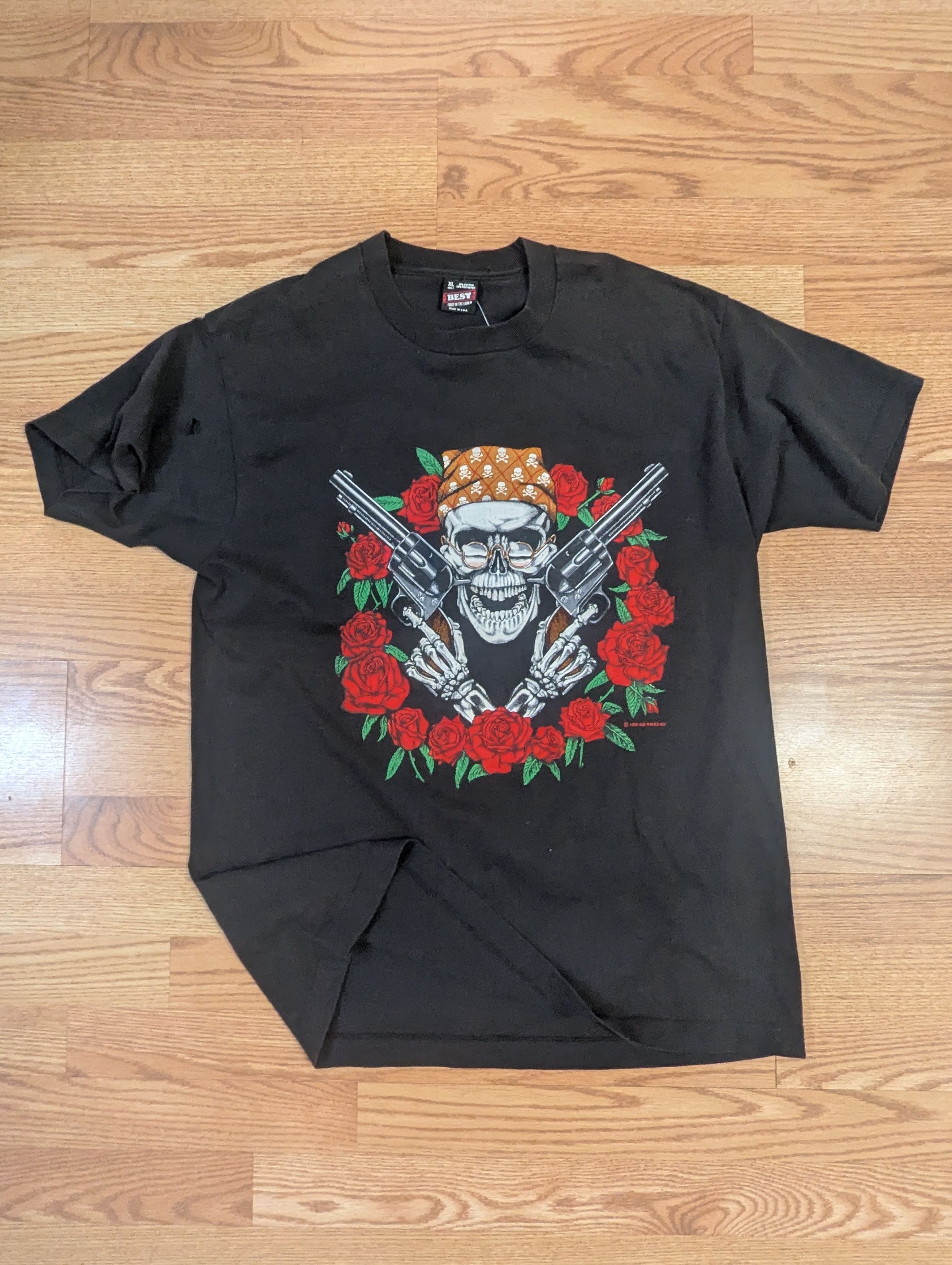 Vintage Vintage Guns N' Roses FOL 90's Gem Size US XL / EU 56 / 4 - 1 Thumbnail
