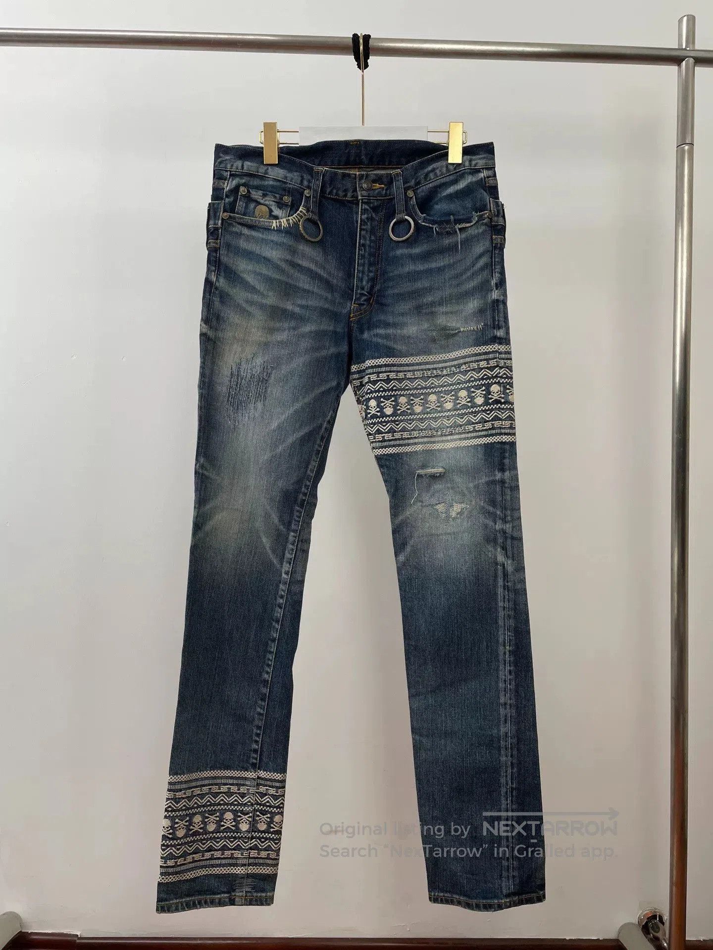 Mastermind Japan mastermind japan MMJ Ethnic Embroidery Jeans. Size US 30 / EU 46 - 1 Thumbnail