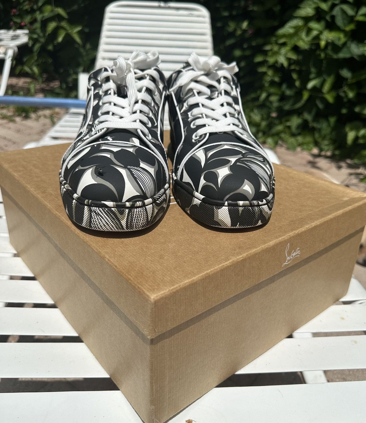 Christian Louboutin Floral pattern men’s Christian louboutins Size US 12 / EU 45 - 2 Thumbnail