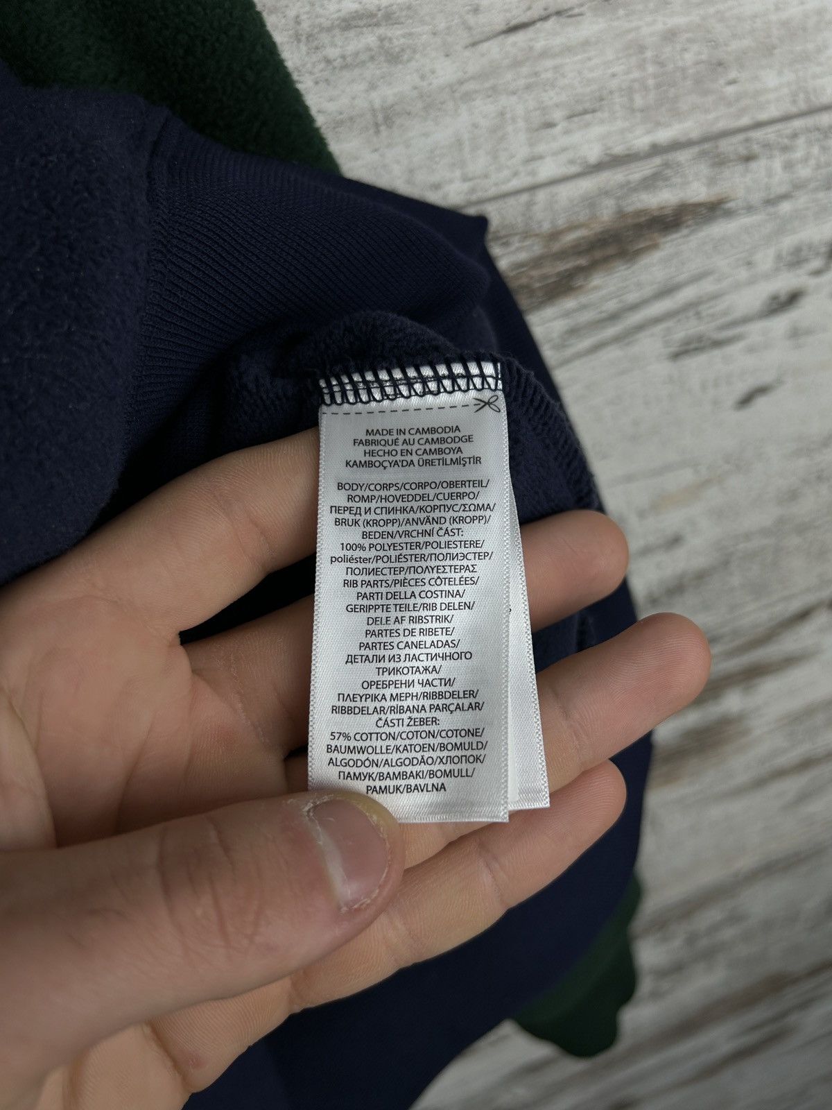 Polo Ralph Lauren Mens Vintage Polo Ralph Lauren collab polar fleece hoodie Size US S / EU 44-46 / 1 - 11 Thumbnail