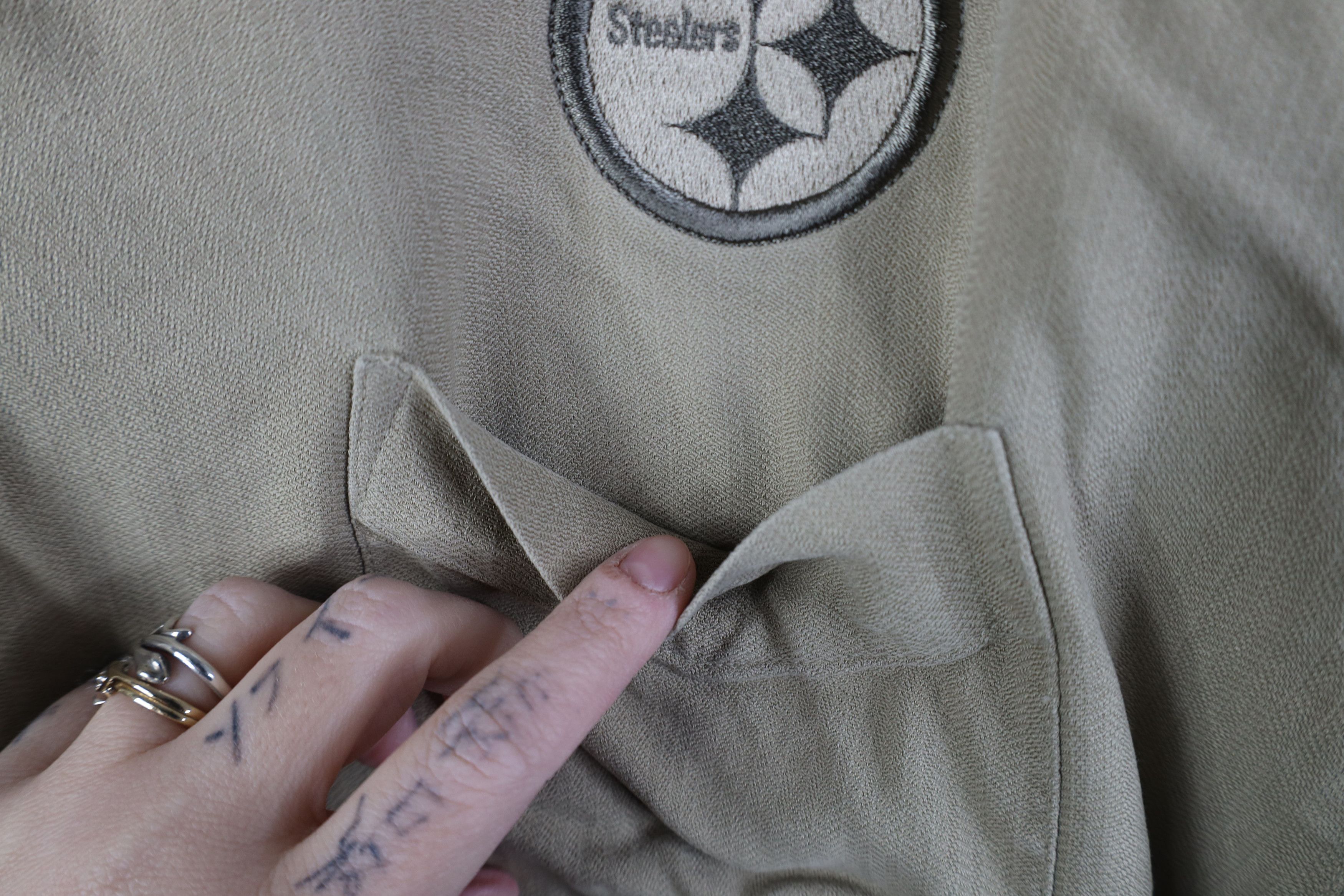 Vintage Vintage 90s Y2K Pittsburgh Steelers Football Button Shirt Size US XXL / EU 58 / 5 - 5 Thumbnail