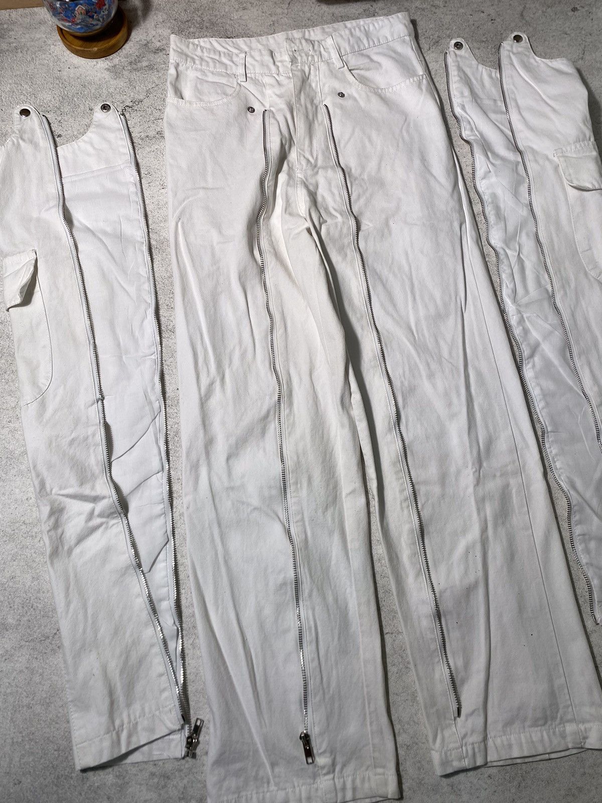 Levi's × Punk and Yo Stright Leg Crazy Pocket Zip Cargo Size US 29 - 12 Thumbnail