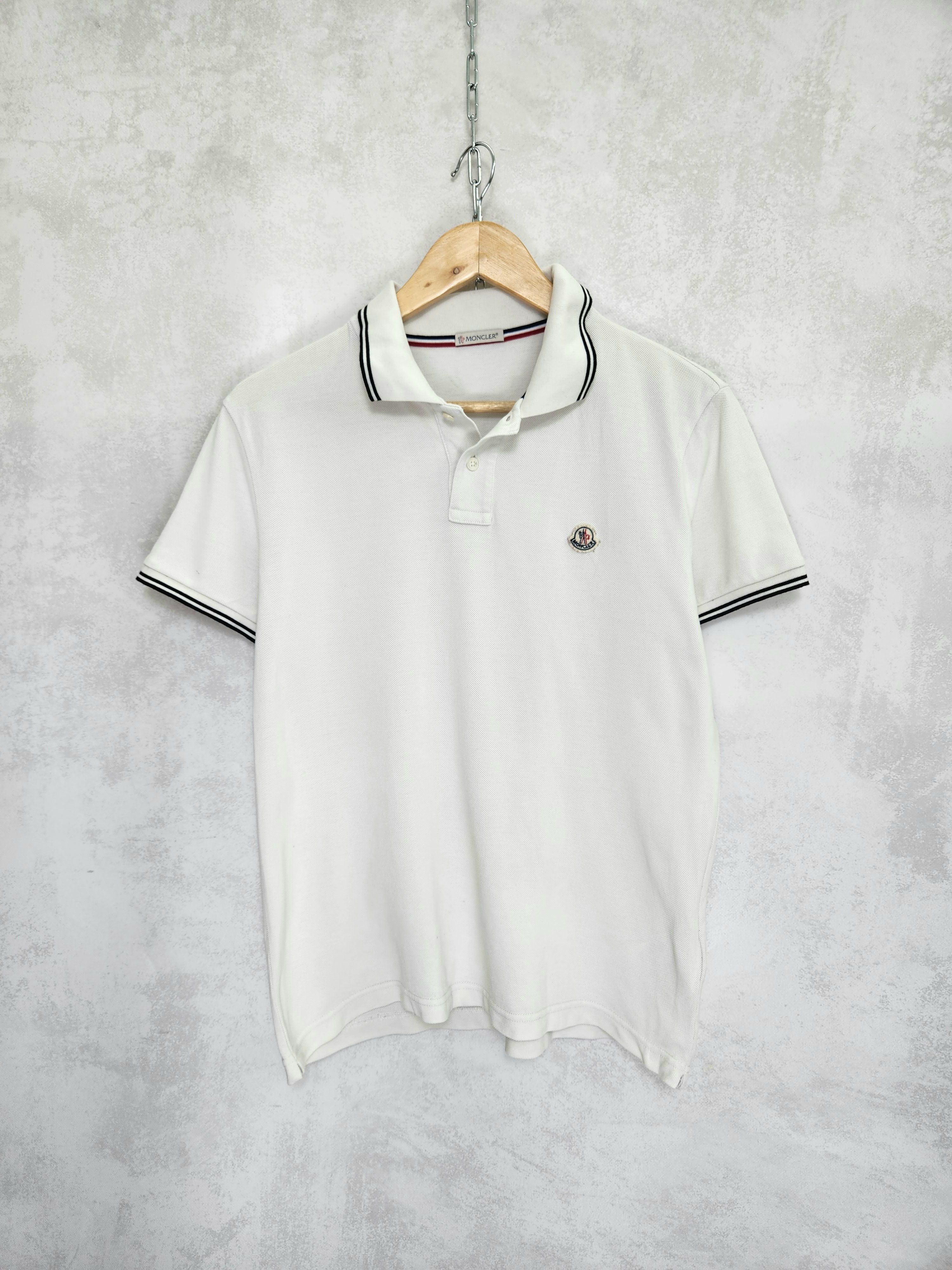 Maglia polo manica corta moncler deals